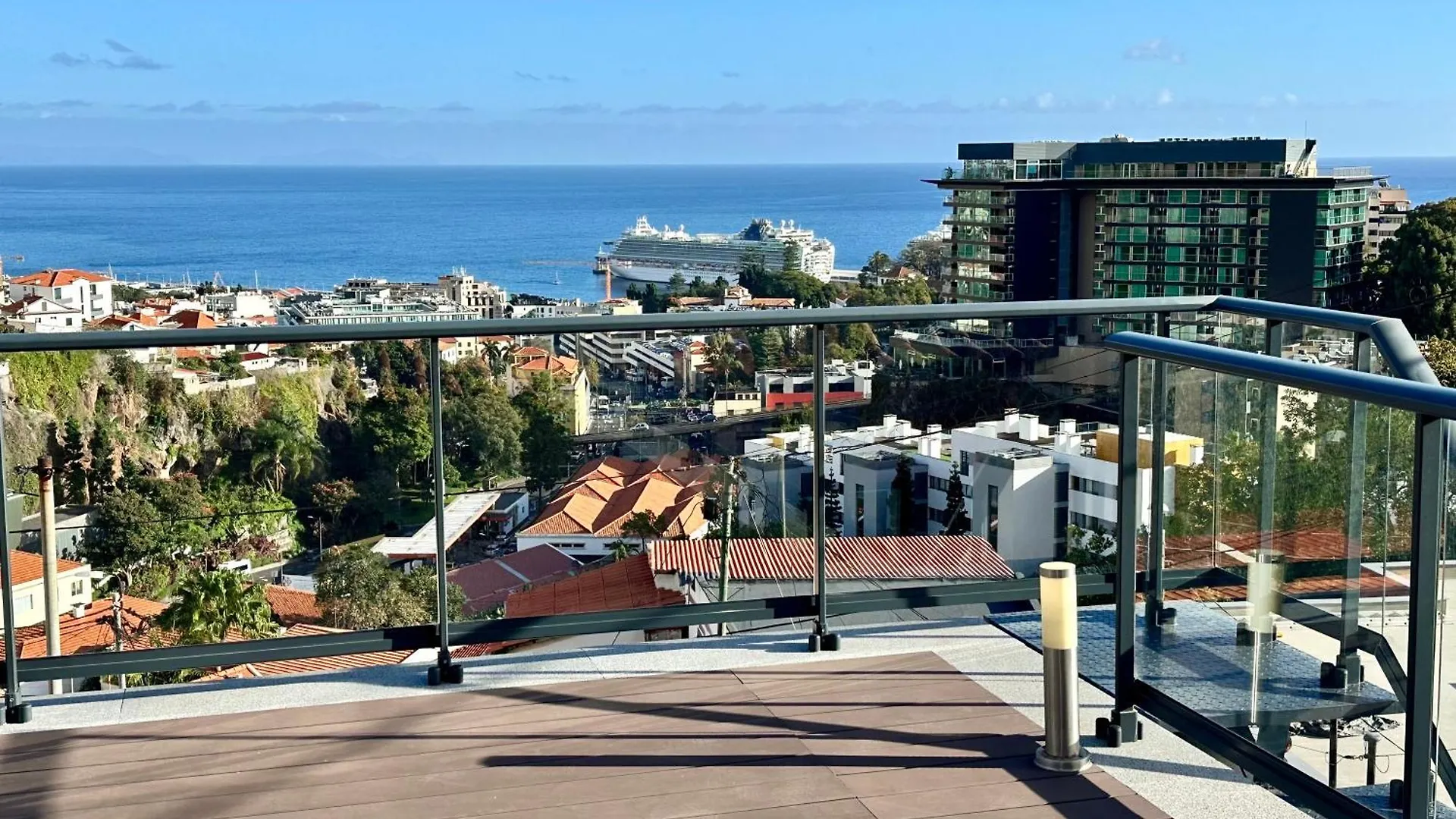 Private Rooftop Sunny Terrace In Funchal Portugal